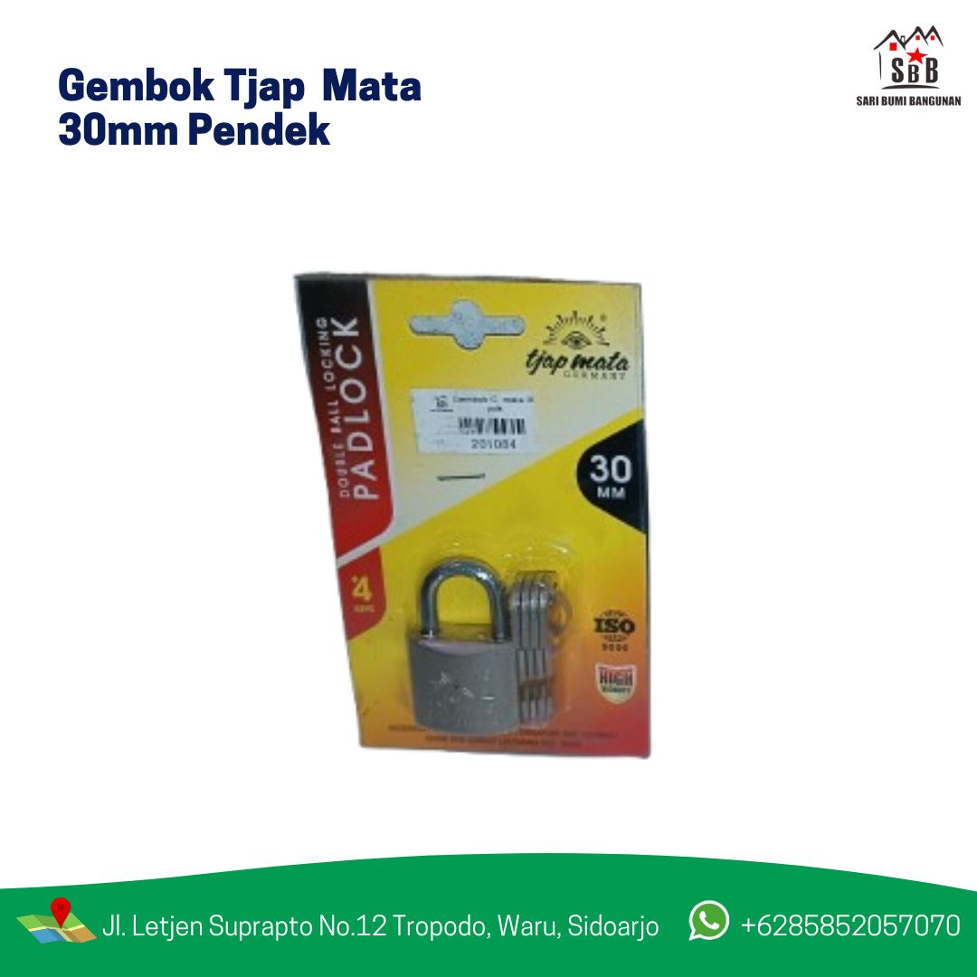 Gembok C. Mata 30 Pdk